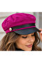 Women's Suede Winter Newsboy Cap Captain Hat - 3