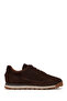 Men's Brown Lace-Up Suede Leather Sneaker Wm620013Ds