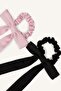 Women's 2-Piece Bow Ribbon Hair Accessory Hairpin Set I6970Axns - 2