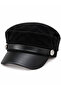 Women's Suede Winter Newsboy Cap Captain Hat - 6