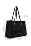 Women's Black Classic Shoulder Bag Wb550003Sf - 5