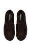 Women's Brown Thick-Soled Suede Leather Loafer Af130002Ds - 7