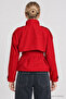 Belted Short Trench Coat Laz0013 Red - 7