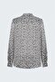Patterned Shirt - Ecru-Black - 5