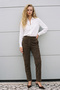 Suede Trousers - Brown