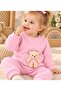 100% Cotton Seasonal Teddy Bear Ribbed Bottom and Top 2-Piece Baby Set - 6