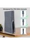غطاء واقي عمودي من الغبار لجهاز PS5 Slim فقط، غلاف حماية دقيق القطع مضاد للخدوش - 2