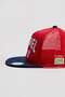 Motif-detail trucker cap - 2