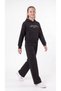 Paris Dance Society Feel the Rhythm France Printed Hooded Girls' Top and Bottom Tracksuit Set - 4