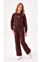 New Team London Printed Soft Textured-Comfort Fabric Girls' Top and Bottom Tracksuit Set - 4