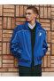 Rmz Gi̇yi̇m Farkiyla Relax Fit Stand Collar Men's Coat - 3