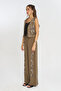 Women's Stylish Vest with Sequin and Bead Embroidery on the Front and Back - 4