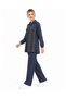 Lyocel Viscose Blended Tunic Pants Double Set - 3