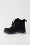Punto Fur-Lined Black Boots, Sizes 31-36. - 2
