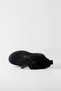 Punto Fur-Lined Black Boots, Sizes 31-36. - 3