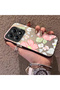 Mi 14t Pro Compatible Fresh Pink White Flower Ivy Full Surround Elegant Shockproof Printing - 2