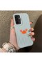 Samsung Galaxy A26 Compatible Simple Line Cartoon Little Red Crab Impact-Resistant Drawing