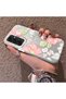 Samsung Galaxy A16 4G/5G Compatible Fresh Pink White Flower Ivy Full Surround Elegant Shockproof Printing - 2