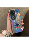 Vivo V50 Compatible Colorful Decorated Cartoon Cute Monster Shockproof Pattern