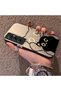 Realme C65 4g Compatible Simple Striped Cute Black Cat Impact Wear-Resistant Art Print - 2