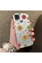 Oppo A15/A15S Compatible Colorful Multicolor Daisy Plants Retro Hand Drawn Flower Print