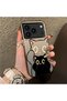 iPhone 17 Pro Max Compatible Simple Striped Cute Black Cat Impact Wear-Resistant Art Print