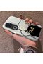 Vivo V50 Compatible Simple Striped Cute Black Cat Impact Wear-Resistant Art Print - 2