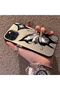 iPhone 13 Pro Compatible Cool Ink Pink White Butterfly Star Simple Style Shock Absorbing - 2