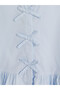 Peak New Season Girls' Shirt with Blue Bow Detail - 3