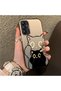 Samsung Galaxy A14 4G/5G Compatible Simple Striped Cute Black Cat Impact Wear Resistant Art Print