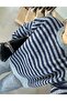 Oversize Two-Tone Wool Blend Knitwear - 2
