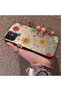 iPhone 12 Mini Compatible Colorful Multicolor Daisy Plants Retro Hand Drawn Flower Print - 2