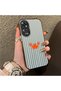Oppo A60 Compatible Simple Line Cartoon Little Red Crab Shockproof Drawing