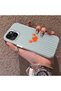 iPhone 13/14 Compatible Simple Striped Cartoon Little Red Crab Impact-Resistant Drawing - 2