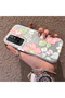 Redmi 10 2022 Compatible Fresh Pink White Flower Ivy Full Surround Elegant Shockproof Printing - 2
