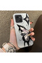 Tecno Spark 40C Compatible Cool Ink Pink White Butterfly Star Simple Style Shock Absorbing