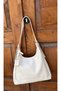 Cream Color Mini Bag with Charm Detail Women's Shoulder Bag (40cm X26Cm) - 2