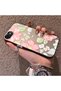 iPhone 7/8/Se 2020 2022 Compatible Fresh Pink White Flower Ivy Full Surround Elegant Shockproof Printing - 2