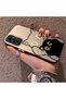 Samsung Galaxy A14 4G/5G Compatible Simple Striped Cute Black Cat Impact Wear Resistant Art Print - 2