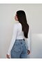Kayık Yaka Slim Fit Blouse - 5