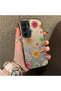 Samsung Galaxy A55 Compatible Colorful Multicolor Daisy Plants Retro Hand Drawn Flower Print