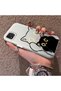 Realme C20/C20A Compatible Simple Striped Cute Black Cat Impact Wear-Resistant Art Print - 2