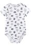 Baby Romper Pack 5-Piece Set | 0-6 Months | Multicolor | Soft & Breathable Fabric | Easy to Dress - 4