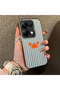 Redmi Note 13 Pro 4g Compatible Simple Striped Cartoon Little Red Crab Impact-Resistant Drawing