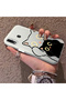 Samsung Galaxy A30/A20 Compatible Simple Striped Cute Black Cat Impact Wear Resistant Art Print - 2