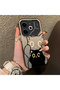 Tecno Pova 6/Pova 6 Pro 5g Compatible Simple Stripes Cute Black Cat Impact Wear-Resistant Art Print
