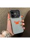 Tecno Pova 6/Pova 6 Pro 5g Compatible Simple Line Cartoon Little Red Crab Illustration Drawing with Anti-Knock Impact Protection