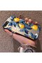 iPhone 7 Plus/8 Plus Compatible Yellow Lemon Blue Leaf White Small Flower Shock Absorbing Protection - 2