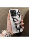 Redmi Note 14 4g Compatible Cool Ink Pink White Butterfly Star Simple Style Shock Absorbing