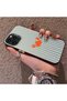iPhone 13 Pro Compatible Simple Line Drawing Cartoon Little Red Crab Impact-Resistant Drawing - 2